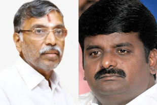 Former AIADMK ministers KP Anbalagan and C Vijayabaskar