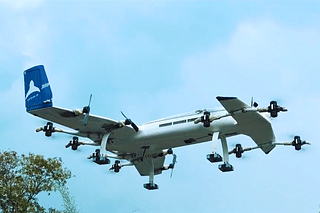 Videograb of The ePlane Company's e50 flight test
