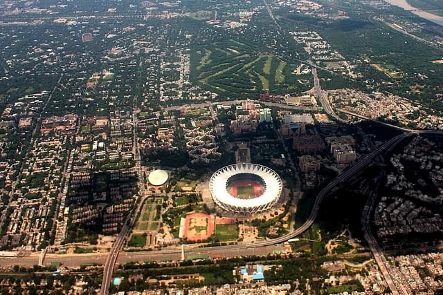 Delhi aerial view (Pic Via Wikipedia)