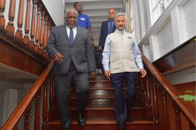 India has said it will partner Guyana in its developmental journey. (Photo: Dr S Jaishankar/Twitter)