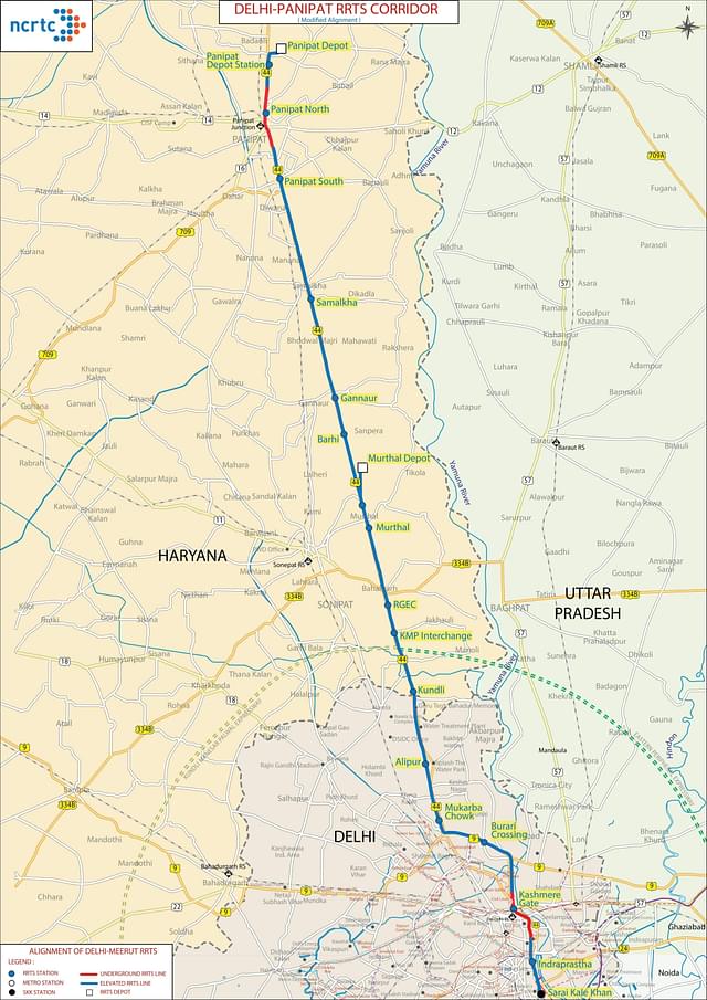 Delhi-Panipat RRTS Corridor