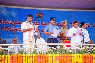 D K Shivakumar took oath as the Deputy Chief Minister of Karnataka on 20 May.