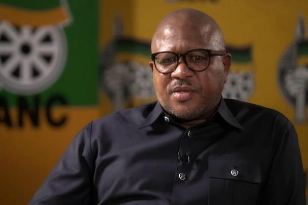 Fikile Mbalula, the Secretary-General of the African National Congress.