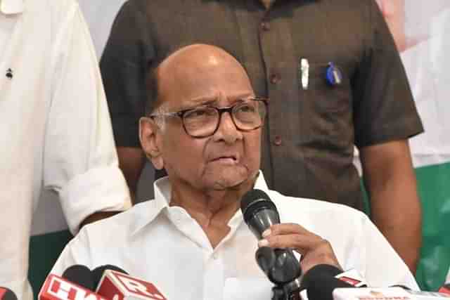 Former NCP chief Sharad Pawar.