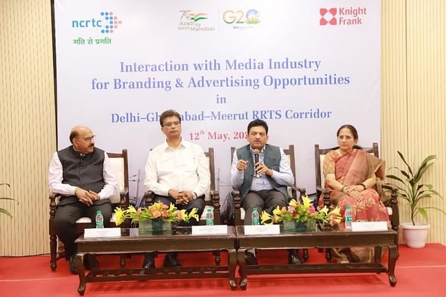 NCRTC recently conducted an interaction session with the media industry for "non-fare revenue" options.