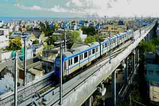 The Chennai Metro. (CMRL)