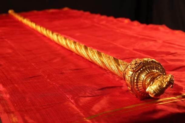 The Chola dynasty Sengol to be used in the inauguration of the New Parliament and to be placed there permanently.