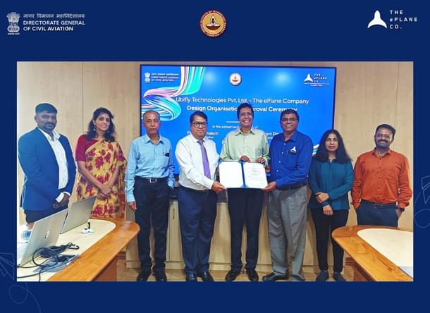 ePlane receives key approval from DGCA