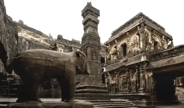 Another view of the temple