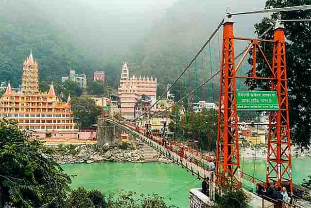 Lakshman Jhula, Rishikesh.