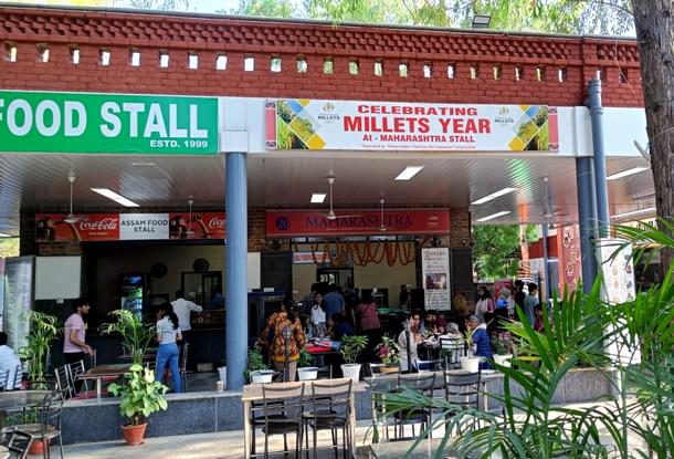 Food bazar area with a facelift: Maharashtra food stalls
