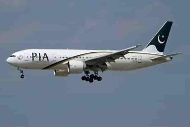 A Pakistan International Airlines (PIA) Passenger jet