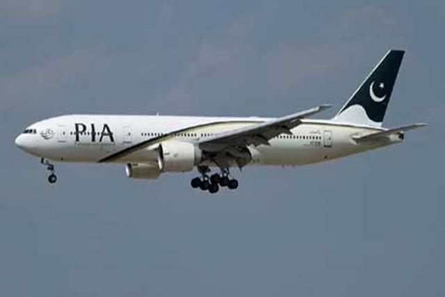 A Pakistan International Airlines (PIA) Passenger jet