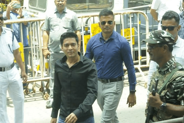 Abhishek Banerjee outside CBI office 20 May morning