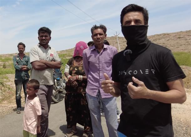 The one in black T-shirt is Furqan Khan Silawat