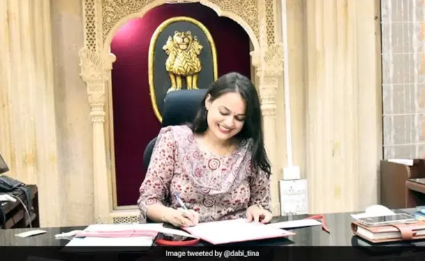 District magistrate Tina Dabi.
