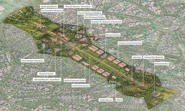 The Central Vista Redevelopment details (Source: HCP Design)