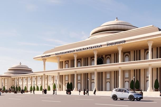 Visakhapatnam Railway Station redevelopment.  (Source: Twitter)