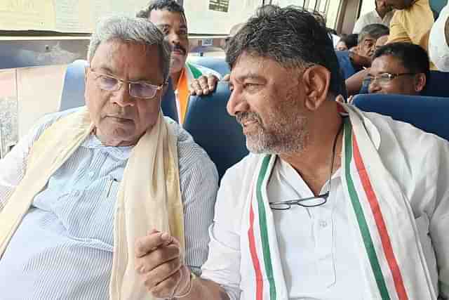 S Siddaramaiah and D K Shivakumar