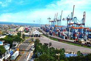 Port in Andhra Pradesh. (Twitter)