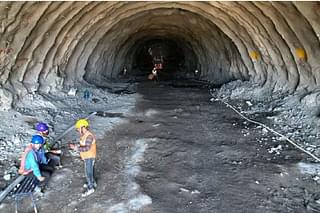 Tunnel work in Valsad for bullet train.