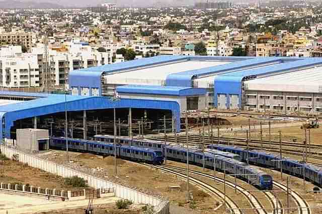 Koyambedu metro Depot (Twitter)