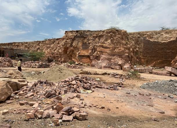A view of the land in which Ramchand settled in Jodhpur