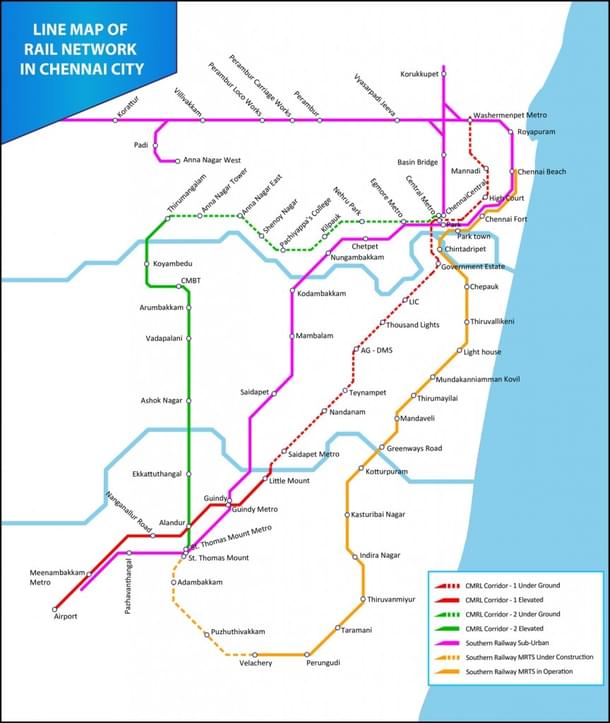 Chennai Metro Phase I (CMRL)