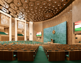 Design of the Lok Sabha Hall (Source: Centralvista.gov.in)