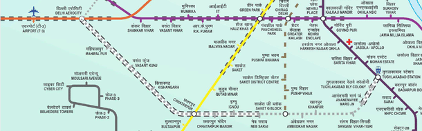 Alignment of Silver Line