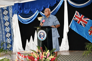 Fiji PM Sitiveni Rabuka (Photo: Sitiveni Rabuka/Twitter)