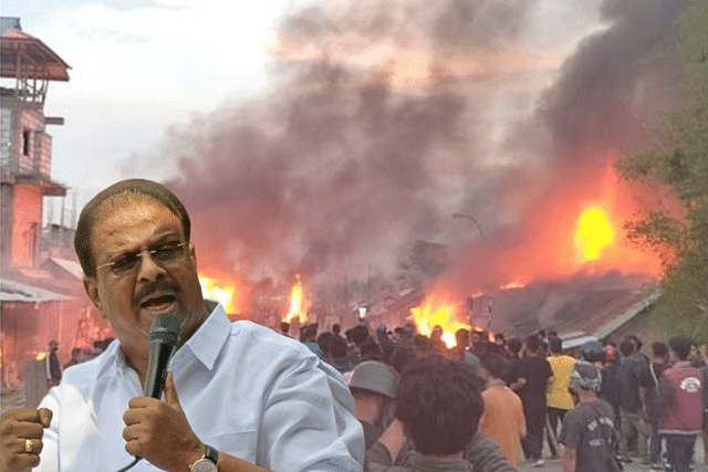 Kerala Pradesh Congress Committee (KPCC) President K Sudhakaran speaks about the Manipur violence