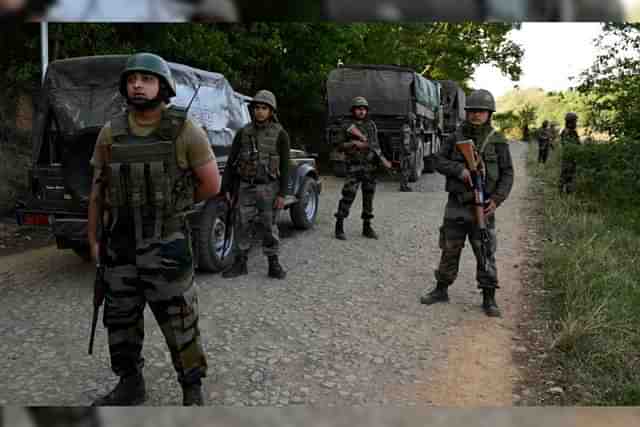 Army troops in Manipur.