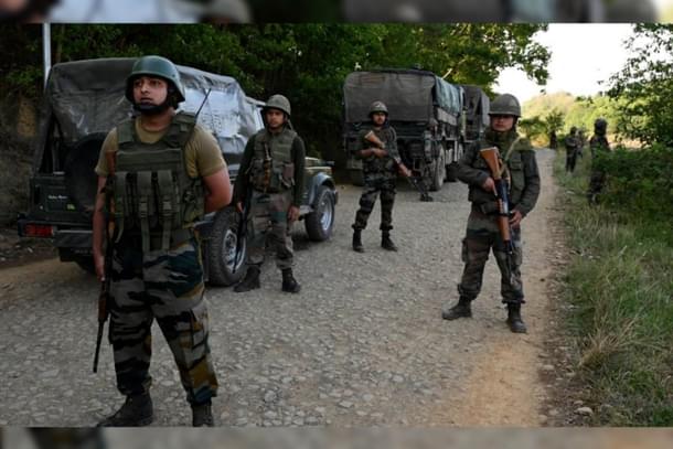 Army troops in Manipur.