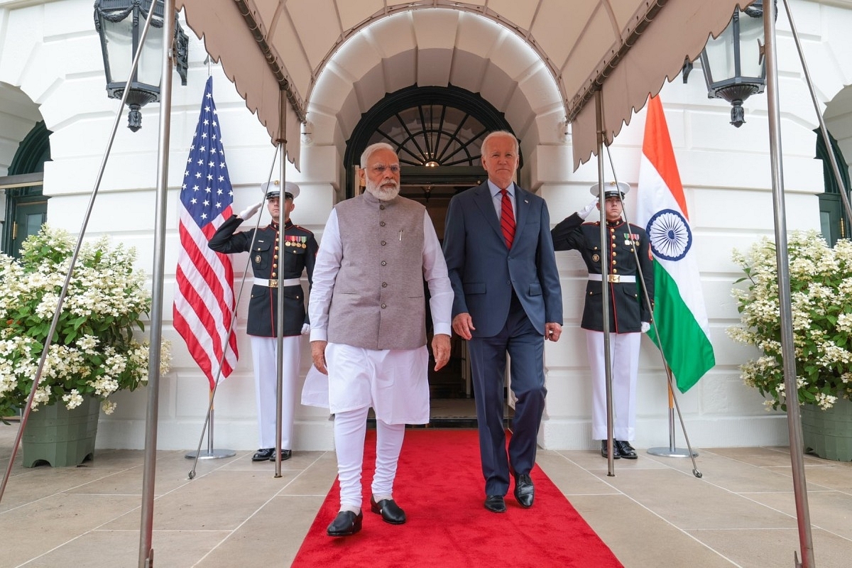 PM Modi with US President Biden (Pic Via Twitter)