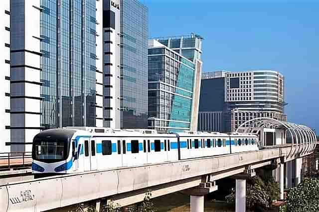 Gurugram metro project will run through the city connecting Old and New Gurugram.
(Source: Sudhir Deshwal/Flickr)