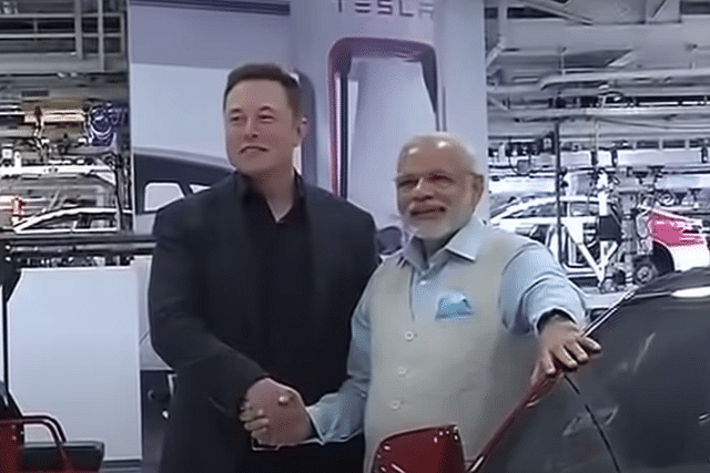 PM Modi with Tesla CEO Elon Musk (File Photo)