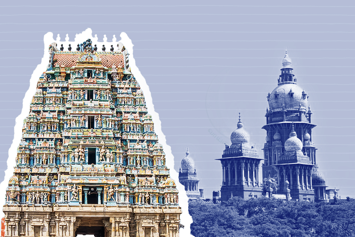 The Madras High Court issued a clarification on temple lands