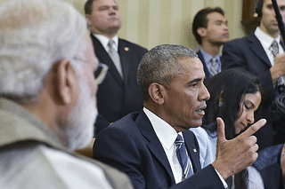 Barack Obama and Narendra Modi at the White House (MANDEL NGAN/AFP/Getty Images)