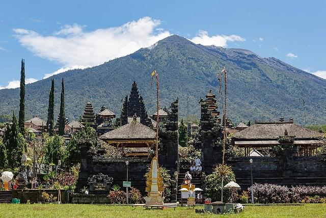 The Mother Temple of Besakih, or Pura Besakih, in the village of Besakih on the slopes of Mount Agung in eastern Bali, Indonesia, is the most important, the largest and holiest temple of Hindu religion in Bali (Pic Via Wikipedia)