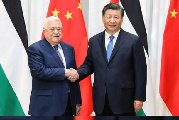 Palestinian Authority (PA) leader Mahmoud Abbas and Chinese President Xi Jinping held talks in Beijing
