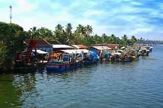 Cochin fisheries harbour.