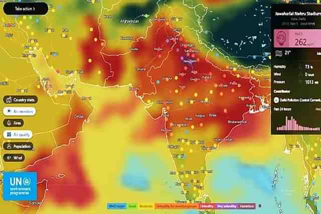 The UNEP's World Environment Situation Room leverages AI to analyse complex climate situations around the world. (Photo Credit: UNEP).