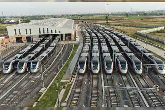 All RRTS trains in Depot