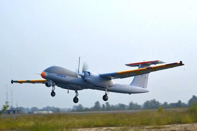 The Tapas-BH unmanned aerial vehicle. (DRDO/Twitter)