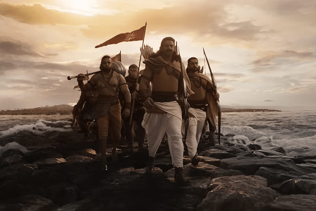 A screengrab from the trailer of Adipurush