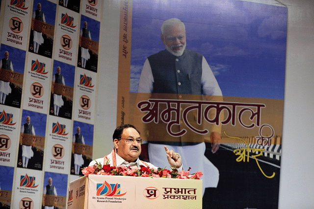 Rajya Sabha MP and BJP national president J P Nadda (Photo: Jagat Prakash Nadda/Twitter)