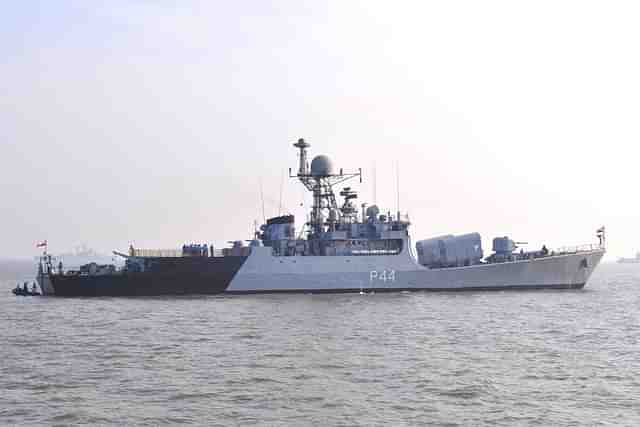 INS Kirpan, a Khukri-class corvette.