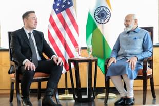 Tesla's Elon Musk with Prime Minister Narendra Modi (X) (File Photo)