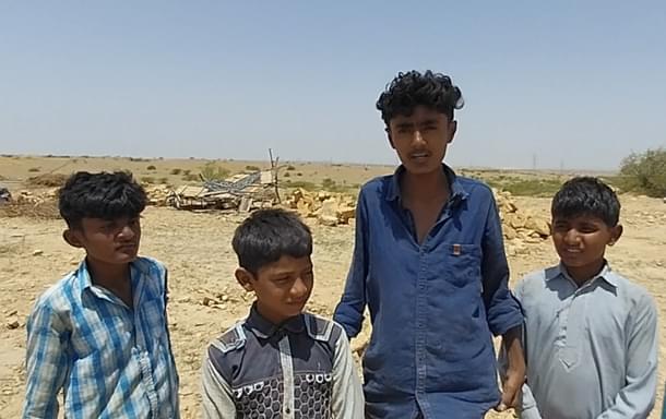 The tallest boy is Rameshwar